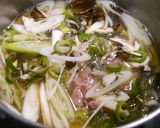 簡単！肉うどん　肉野菜つけ麺作り方3写真