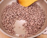 ニラと厚揚げの麻辣肉味噌炒め🤩作り方3写真