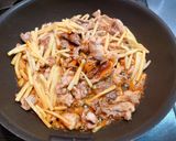ふわふわ卵入り豚肉とピーマンの細切り炒め作り方7写真