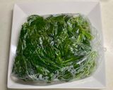 ほうれん草とあさりの巣篭もり作り方2写真