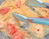 ワンパンで簡単！生トマトのクリームパスタ作り方4写真