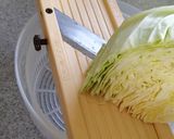 ふんわり♡時短で千切りキャベツ作り方4写真