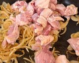 鶏ももと玉ねぎの照り焼きキャベツたっぷり作り方5写真