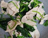 豆腐とほうれん草のオイスターソース卵とじ作り方3写真