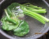 小松菜むき海老きゅうりの酢味噌和え😋♪作り方2写真