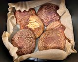 エアフライヤーで作る「椎茸の青のりマヨポン焼き」作り方3写真