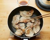 豚肉の甘らっきょう照り焼き作り方3写真