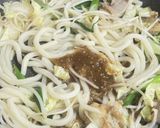 岡山B級グルメ!津山ホルモンうどん再現作り方5写真