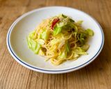 m春キャベツのペペロンチーノ作り方9写真