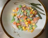 レンジ冷めても美味しい洋風オムライス弁当作り方3写真