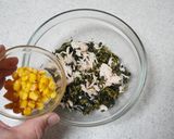 ほうれん草とささみ缶の和え物（フェーズフリー）作り方2写真