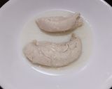 簡単☆ささみのレモンバター醤油パスタ♩作り方2写真