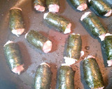 お弁当に☆のり巻き豚こまの照り焼き作り方2写真