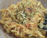 【キャンプ飯】カップラーメンでもんじゃ焼作り方6写真