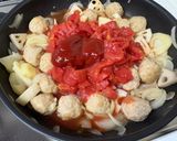 肉だんごとお野菜のトマト煮作り方3写真
