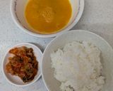 韓国風！炒め卵ごはん〜キムチ入り〜作り方1写真