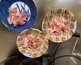 簡単餃子炒飯味豚こま回鍋肉青椒肉絲風作り方2写真