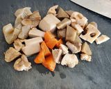 おせちの煮物でグラタン作り方1写真