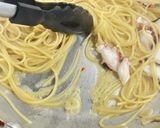 プリプリ旨い！タコと大葉の和風ペペロンチーノ🍝作り方6写真