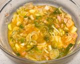 特製ひじきふりかけを使って♡ひじき炒飯作り方1写真