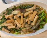 せりとみょうが油揚げの冷やしそうめん作り方5写真