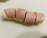 ハムチーズ！かんたん2分作り方3写真