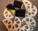 なすとれんこんの揚げおろし煮作り方5写真