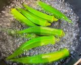 ♡超美味♡おくら.麺つゆ.すりごま和え作り方1写真