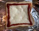 簡単朝ごはん★スクランブルエッグトースト作り方5写真