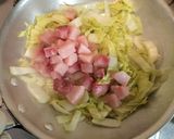 ブリと白菜のトマトクリームスパゲッティ作り方7写真