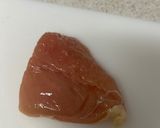 しっとり鶏むね肉の柚子胡椒海苔巻き焼き作り方1写真