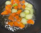 揚げずに簡単！酢豚作り方4写真