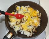 レタス大量消費♪レタスチャーハン作り方3写真