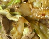 新玉ネギ入り簡単回鍋肉作り方5写真