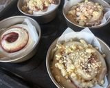 ラズベリー&クリームチーズクランブルパン作り方8写真