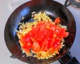 砂肝唐揚げピリ辛トマトソースチーズ焼き作り方5写真