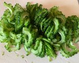 冷凍可能！ゴーヤの苦くない下ごしらえ作り方1写真