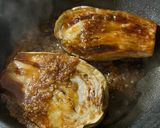 白なすの蒸し焼き にんにく生姜だれ作り方4写真