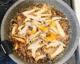 カニカマで節約！きのこ甘酢餡の柚子天津飯作り方6写真