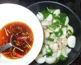 鶏むね肉チキン南蛮風♪簡単玉ねぎピーマン作り方6写真