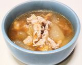 冬瓜と豚肉の中華スープ煮（小鉢）作り方10写真