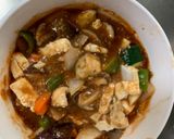 肉無豆腐中華風ボロネーゼ味が白菜野菜炒め作り方17写真