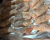 手が止まらない!胡椒まみれな手羽先焼き作り方1写真