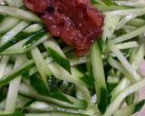 ささみときゅうりの梅肉和え作り方4写真