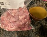 鶏肉のオレンジジュースウスターソース煮作り方2写真