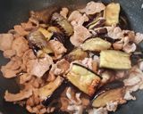簡単🌟茄子と豚バラ肉の焼肉のたれ炒め作り方5写真