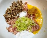 鶏つくねのチーズ焼き♪作り方1写真