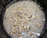 雑穀米でおにぎり(ゆかり&ごま入り)作り方1写真