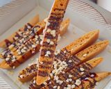 パンケーキで即席チョコナッツラスク作り方6写真