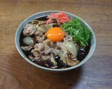 牛丼風ブラックラーメン作り方8写真
